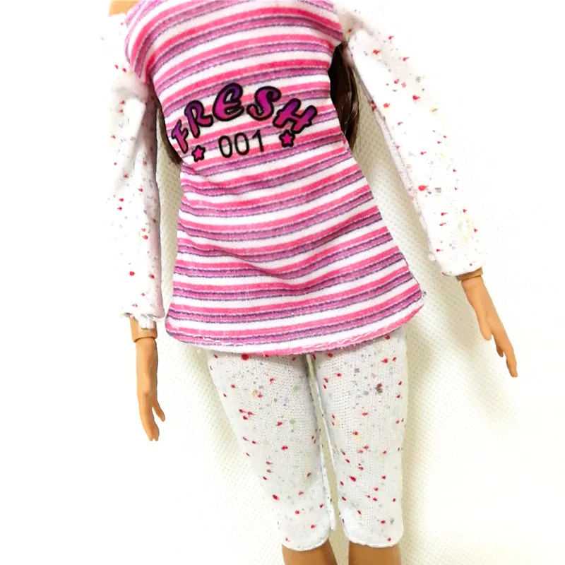 Handmade Outfit Set Clothes for Barbie BJD Doll Fashion Casual Look Accessories Play House Dressing Up Kids Toys
Handmade Outfit Set Clothes for Barbie BJD Doll Fashion Casual Look Accessories Play House Dressing Up Kids Toys