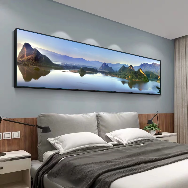 Classical Landscape Art Mountains and Lakes Canvas Paintings Poster and Print Wall Art Pictures for Living Room Decor (No Frame)
Classical Landscape Art Mountains and Lakes Canvas Paintings Poster and Print Wall Art Pictures for Living Room Decor (No Frame)