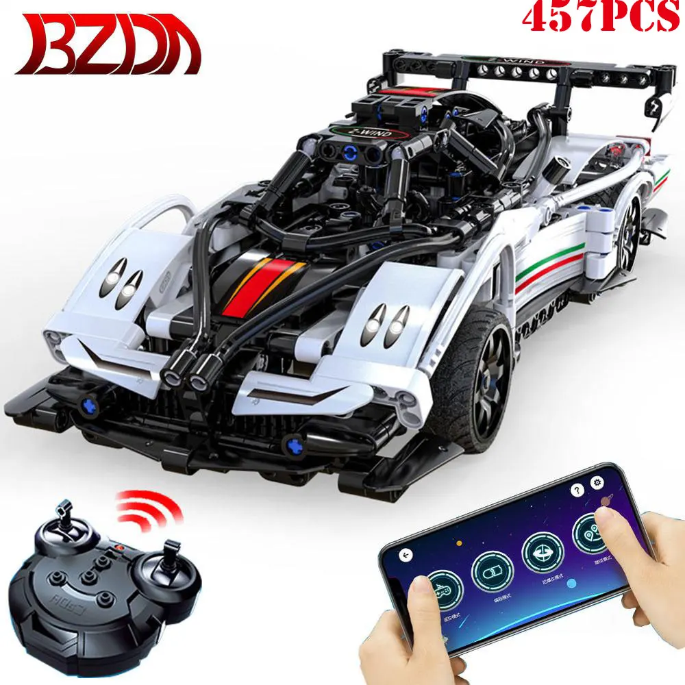 Детский автомобиль BZDA серии с дистанционным управлением, модель радиоуправляемого автомобиля, строительные блоки, спортивный автомобиль с... 
Детский автомобиль BZDA серии с дистанционным управлением, модель радиоуправляемого автомобиля, строительные блоки, спортивный автомобиль с...