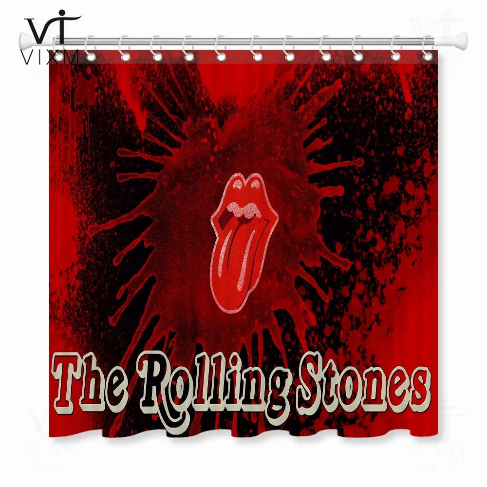 Vixm Home Custom The Rolling Stones Bath Curtains Waterproof Fabric Shower Curtains For Home Decors With Hooks
Vixm Home Custom The Rolling Stones Bath Curtains Waterproof Fabric Shower Curtains For Home Decors With Hooks