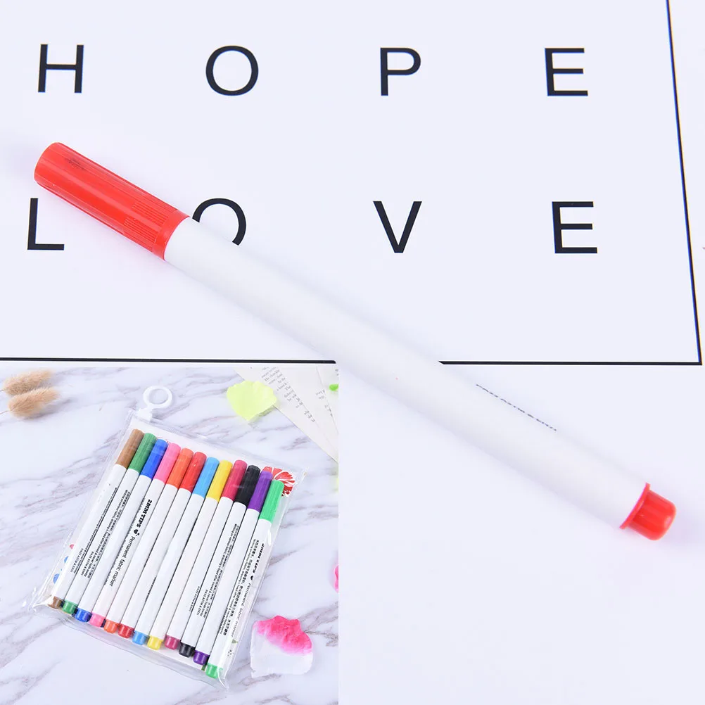 Fabric Pen Water Fabric Washable Marker Marking Pen Textile Ink Pen For Patchwork DIY Craft Stationery Supplies 12 Colors
Fabric Pen Water Fabric Washable Marker Marking Pen Textile Ink Pen For Patchwork DIY Craft Stationery Supplies 12 Colors