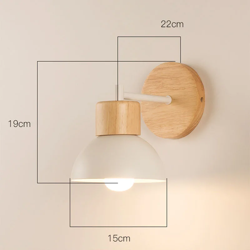 Wall Light Vanity Wood Wall Lamps Led Bedroom Living Room Decor Mirror Nordic Living Room Decoration Wandlamp Metal E27 90-230V
Wall Light Vanity Wood Wall Lamps Led Bedroom Living Room Decor Mirror Nordic Living Room Decoration Wandlamp Metal E27 90-230V