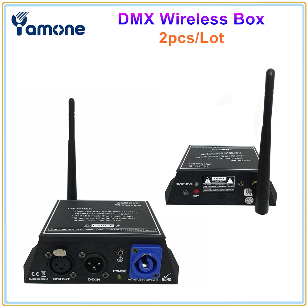 2pcs/Lot Stage Lighting DMX 512 Wireless Controller Box With Powercon Plug Transmitter Receiver 2in1 Controller
2pcs/Lot Stage Lighting DMX 512 Wireless Controller Box With Powercon Plug Transmitter Receiver 2in1 Controller