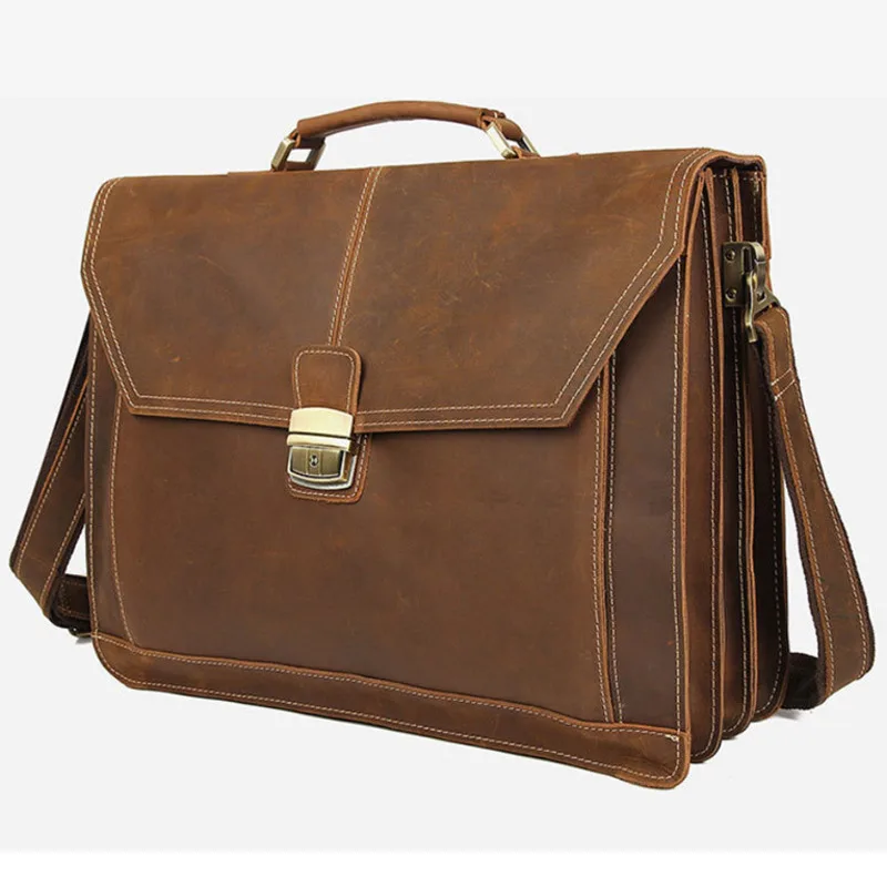 Vitange Men's Briefcase Office Bags For Men Bag Man's Genuine Leather Laptop Bags Male Tote Briefcase Handbag Men's Leather Bag
Vitange Men's Briefcase Office Bags For Men Bag Man's Genuine Leather Laptop Bags Male Tote Briefcase Handbag Men's Leather Bag