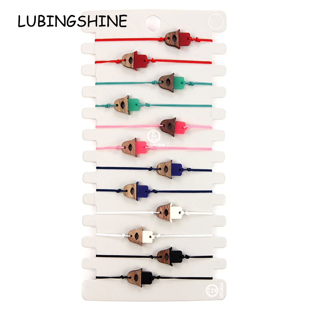Vintage 12pcs/lot Hamsa Star Elephant Charms Braided Bracelet Women Couple Crystal Wood Adjustable Rope Chain Anklet Jewelry
Vintage 12pcs/lot Hamsa Star Elephant Charms Braided Bracelet Women Couple Crystal Wood Adjustable Rope Chain Anklet Jewelry