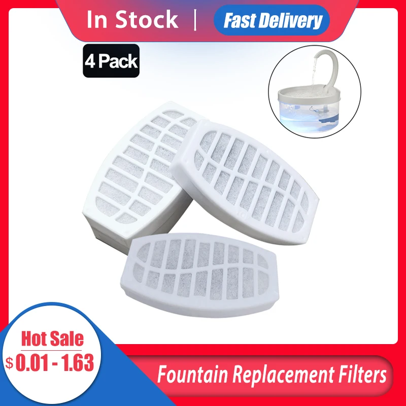 1/4 Pcs Pet Cat Water Fountain Replacement Filters Dog Feeder Drinking Dispenser Replaced Bowl Dish Activated Carbon Filter 2021
1/4 Pcs Pet Cat Water Fountain Replacement Filters Dog Feeder Drinking Dispenser Replaced Bowl Dish Activated Carbon Filter 2021