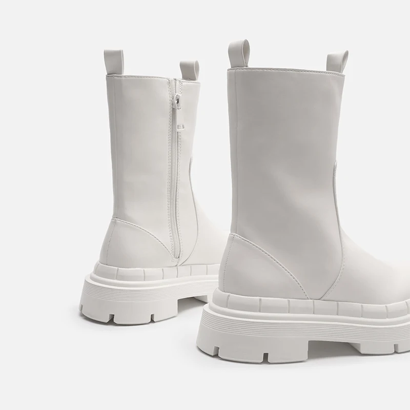Za New Women's Ankle Boots Autumn Winter Chelsea Boots Pu Leather Zipper Chunky Heels Platform Fashion Ladies Shoes Long Boots
Za New Women's Ankle Boots Autumn Winter Chelsea Boots Pu Leather Zipper Chunky Heels Platform Fashion Ladies Shoes Long Boots