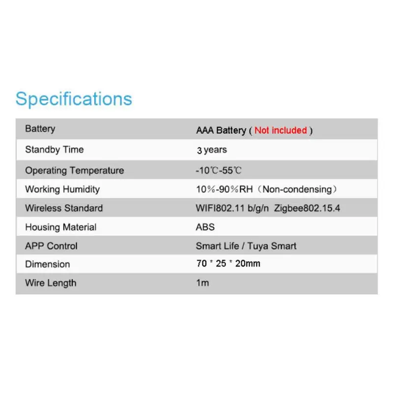 Zigbee Smart WiFi Water Leak Sensor Flood Tuya Leakage Level Overflow Detector Alarm Flood Alert Overflow Security Alarm System
Zigbee Smart WiFi Water Leak Sensor Flood Tuya Leakage Level Overflow Detector Alarm Flood Alert Overflow Security Alarm System