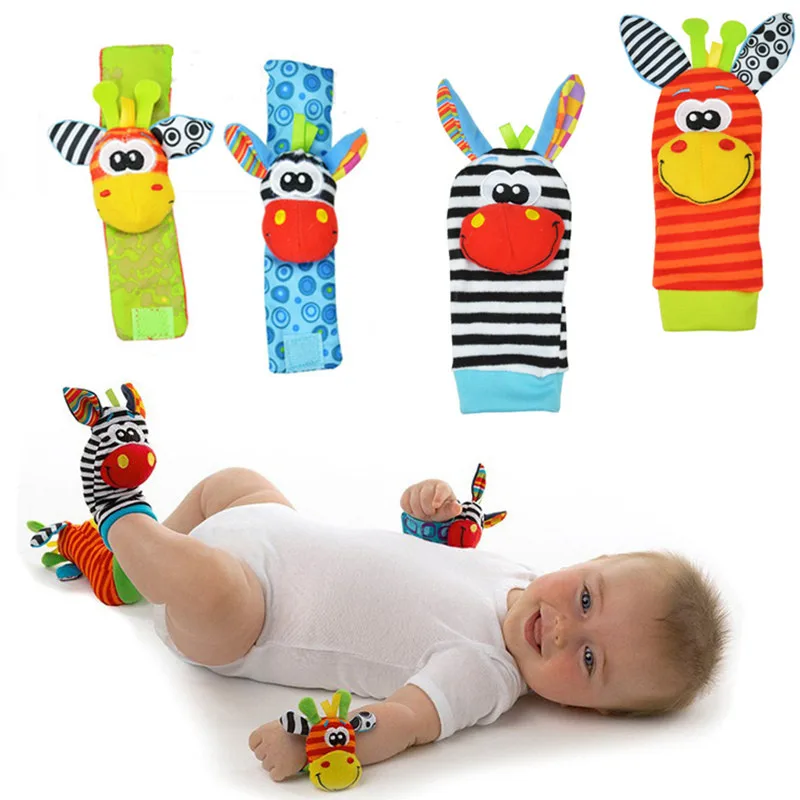 Baby Rattle Socks Wrist Strap Suit Newborn 0-12 Months Stuffed Cartoon Animal Sock Wrist Keep Warm Make Sounds Rattles Toys
Baby Rattle Socks Wrist Strap Suit Newborn 0-12 Months Stuffed Cartoon Animal Sock Wrist Keep Warm Make Sounds Rattles Toys