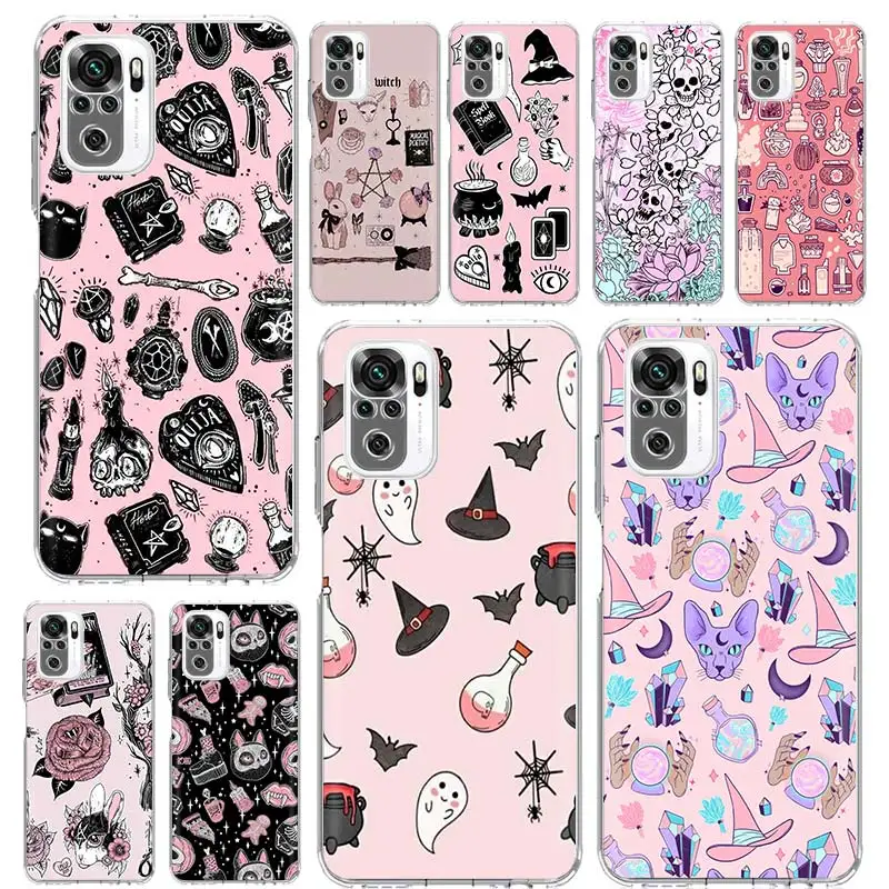 Pink Cat Skull Witch Phone Case Funda For Xiaomi Redmi Note 10 Pro 8 9 Pro 9S 10S 8T 8A 9A 9C 7 7A 6 6A Cover Coque Capa
Pink Cat Skull Witch Phone Case Funda For Xiaomi Redmi Note 10 Pro 8 9 Pro 9S 10S 8T 8A 9A 9C 7 7A 6 6A Cover Coque Capa