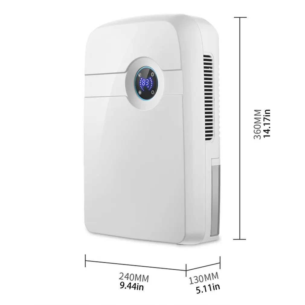 Home Dehumidifier Moisture Absorber Household Mute Bedroom Basement 2.5L Water Tank Air Dehumidification
Home Dehumidifier Moisture Absorber Household Mute Bedroom Basement 2.5L Water Tank Air Dehumidification