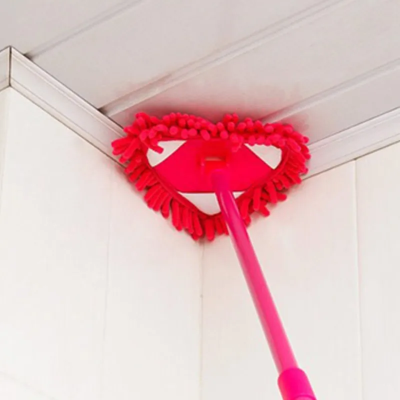 Rotatable Non-Dead Angle Expansion Link Domestic Cleaning Mop Triangle Chenille Absorbent Dedusting Mop
Rotatable Non-Dead Angle Expansion Link Domestic Cleaning Mop Triangle Chenille Absorbent Dedusting Mop