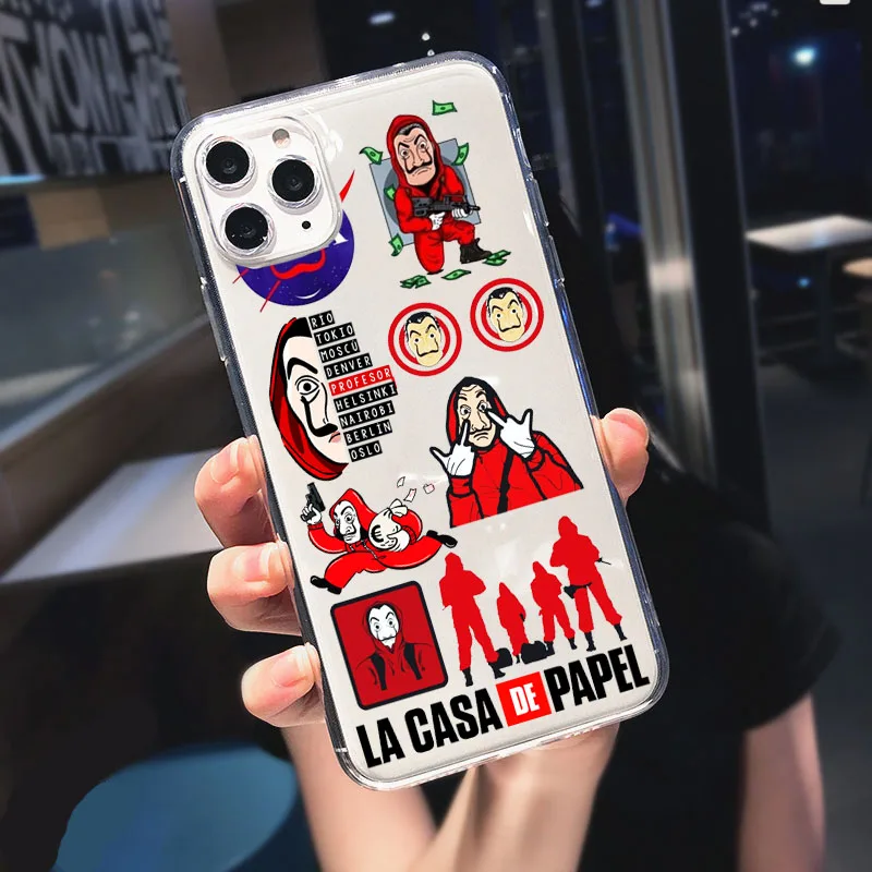Spain TV Money Heist House Paper Phone Case For iPhone 12 11 Pro Max X XS MAX XR 7 8 6s Plus SE 2020 Soft La Casa De Papel Cover
Spain TV Money Heist House Paper Phone Case For iPhone 12 11 Pro Max X XS MAX XR 7 8 6s Plus SE 2020 Soft La Casa De Papel Cover