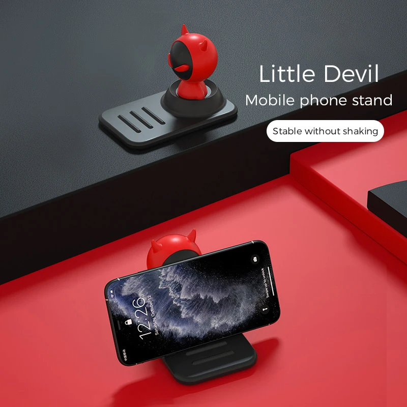 

Z05 New Little Devil Desktop Phone Holder For Online Course Live Support Cellphone Stands for Mobiles Tablets Universal Hot Sale