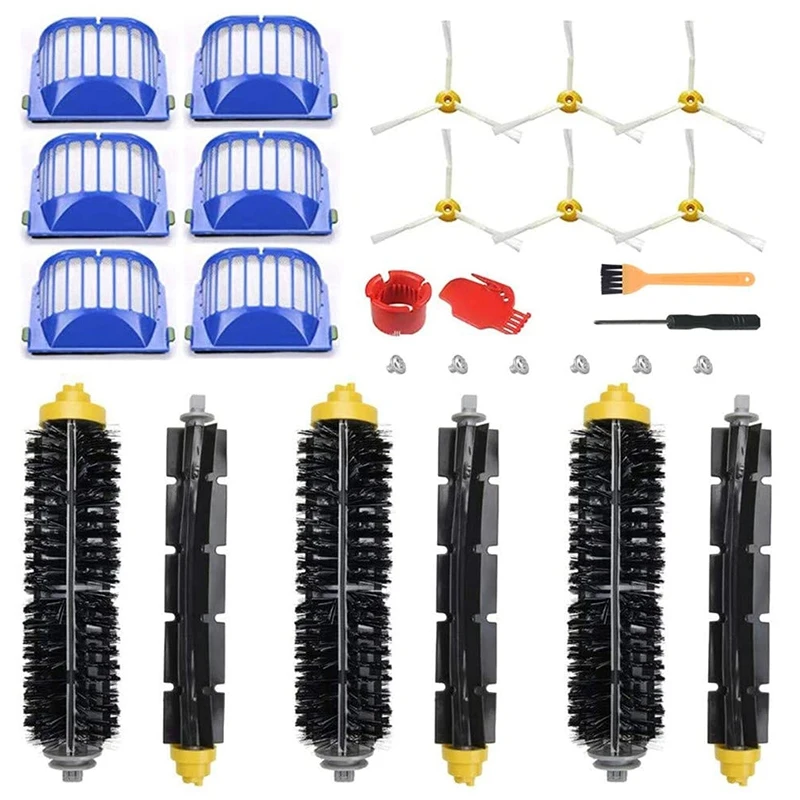 Suitable For Irobot Roomba Sweeper Accessories 600 Series Filter Side Brush Rubber Brush Accessories Household
Suitable For Irobot Roomba Sweeper Accessories 600 Series Filter Side Brush Rubber Brush Accessories Household