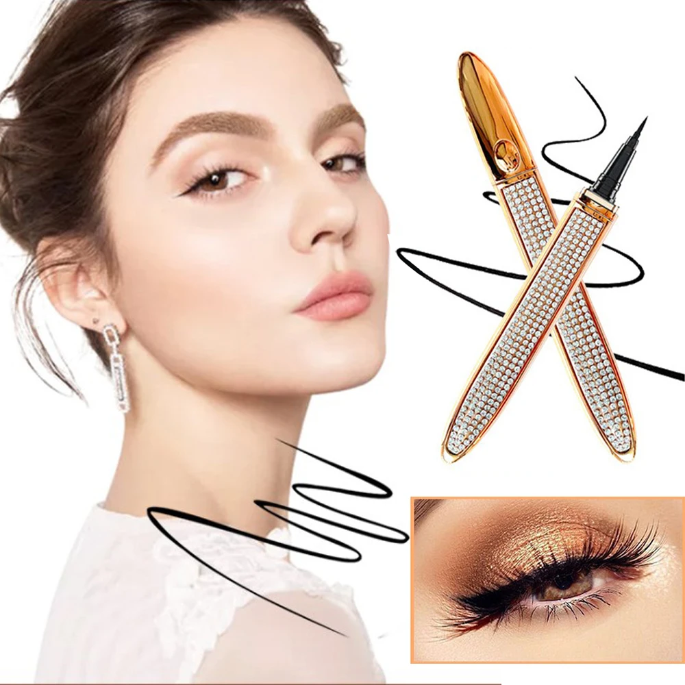 2021 Magic Self Adhesive Eyeliner Pen Glue Free Magnetic Free For False Eyelashes Waterproof Longlasting Eye Liner Pencil Makeup
2021 Magic Self Adhesive Eyeliner Pen Glue Free Magnetic Free For False Eyelashes Waterproof Longlasting Eye Liner Pencil Makeup