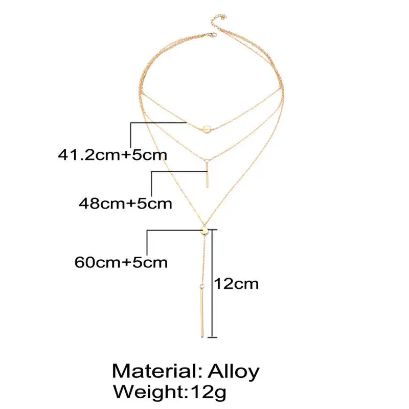 Vintage Multilayer Crystal Pendant Necklace Women Gold Color Beads Moon Star Horn Crescent Choker Necklaces Jewelry New
Vintage Multilayer Crystal Pendant Necklace Women Gold Color Beads Moon Star Horn Crescent Choker Necklaces Jewelry New