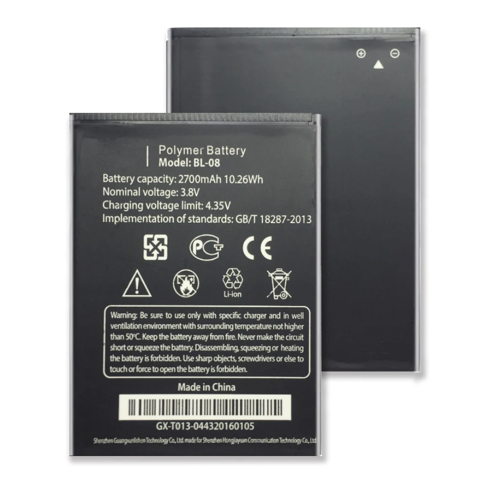 BL-08 For THL 2015 Smart Phone BL 08 Li-ion Batteries For THL 2015 Cell Phone Battery 2700mAh
BL-08 For THL 2015 Smart Phone BL 08 Li-ion Batteries For THL 2015 Cell Phone Battery 2700mAh
