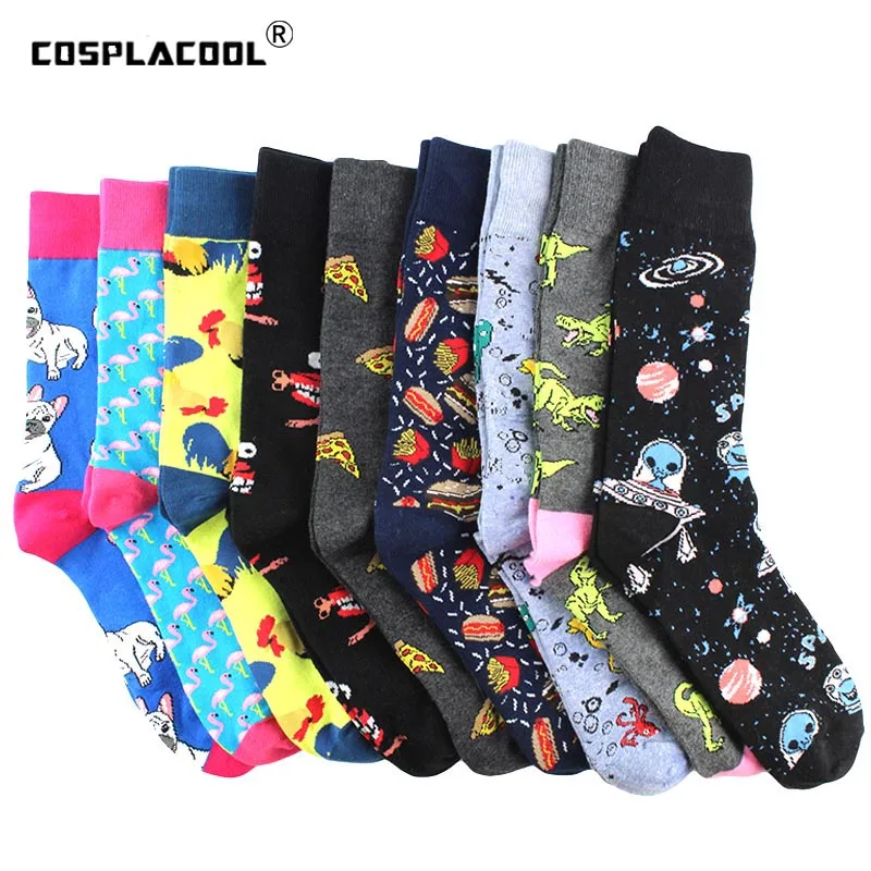 Creative Food Animal Funny Socks Cotton Alien Planet Socks Men Novelty Design Dinosaur Crew Skateboard Socks Calcetines Hombre
Creative Food Animal Funny Socks Cotton Alien Planet Socks Men Novelty Design Dinosaur Crew Skateboard Socks Calcetines Hombre