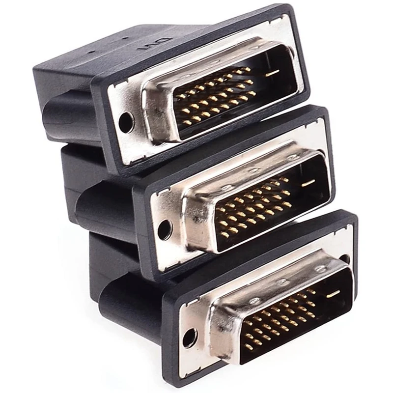 DVI Image Card Display GPU Detection Monitor DVI-D Dummy Plug Adapter 4K@60Hz Virtual 3 Pack | Спорт и развлечения