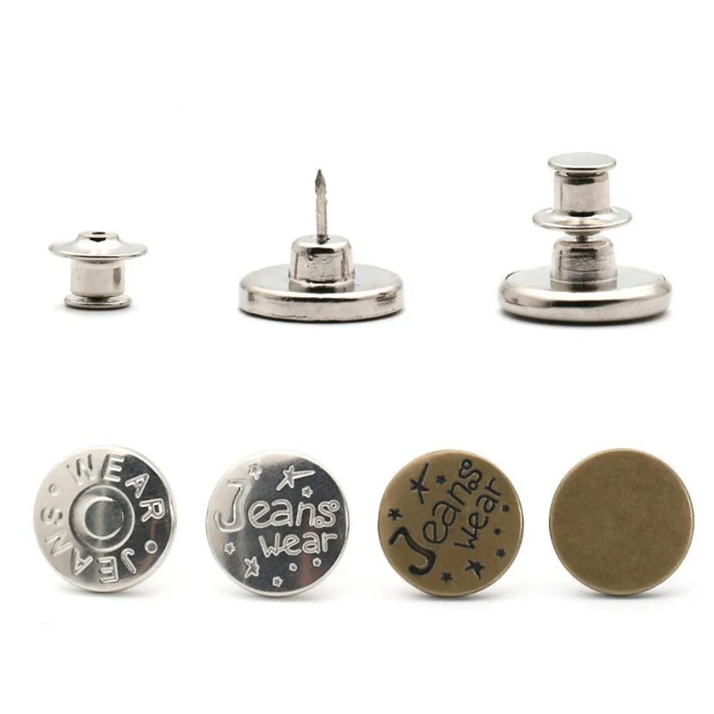 1 lot=20 piecesMetal nail-free jersey button jeans waist button can be adjusted, remove the button, repeated use 17MM
1 lot=20 piecesMetal nail-free jersey button jeans waist button can be adjusted, remove the button, repeated use 17MM