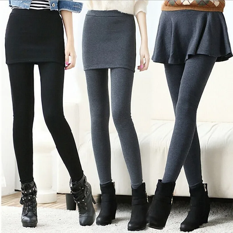 Women's Leggings Autumn Winter Thick Fitness Joggers Skirts Pants Casual Skinny Footless Skirt Legging Female Pants Trousers
Women's Leggings Autumn Winter Thick Fitness Joggers Skirts Pants Casual Skinny Footless Skirt Legging Female Pants Trousers
