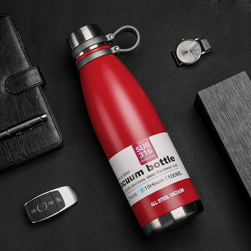 All Steel 316 Stainless Steel Insulated Cup Outdoor Sports Portable Large Capacity Insulated Pot Men's Women's Car Coke Bottle
All Steel 316 Stainless Steel Insulated Cup Outdoor Sports Portable Large Capacity Insulated Pot Men's Women's Car Coke Bottle