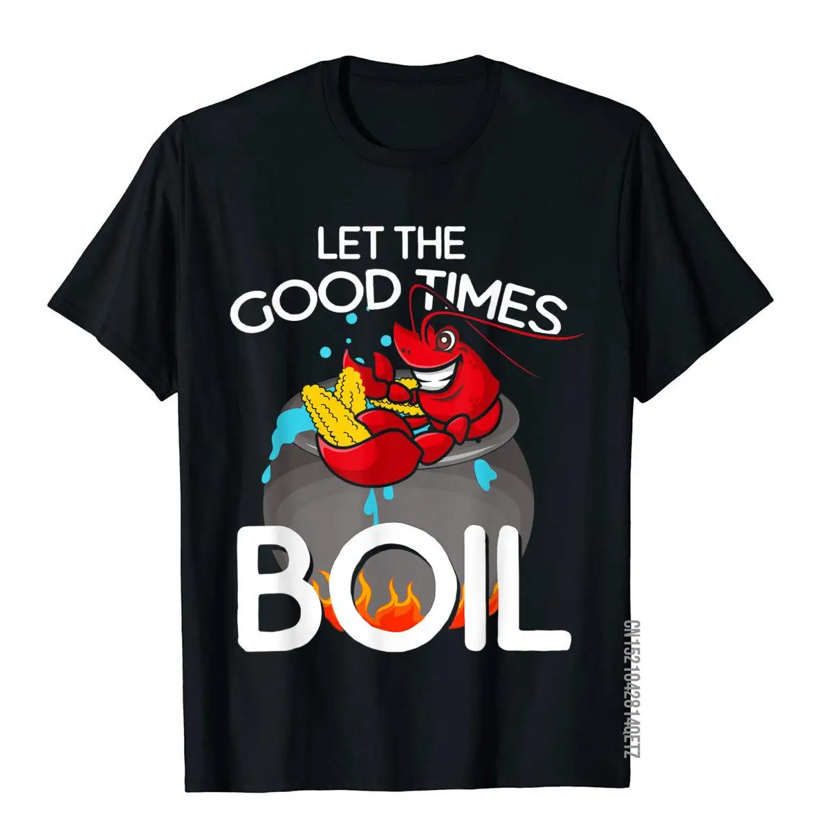 Футболка с надписью Let The Good Times кипятить папы Раков футболка доминантного мужчины