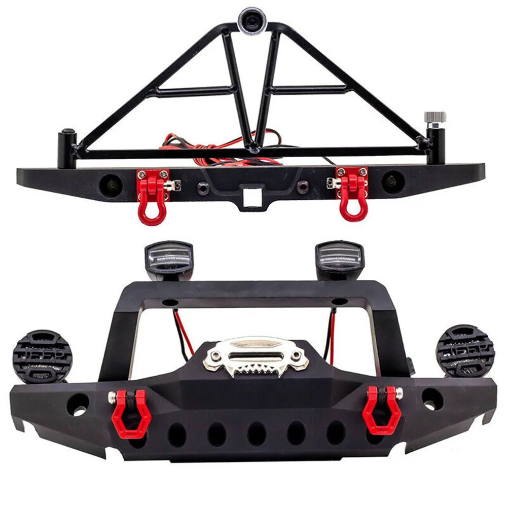 1/10 RC Crawler Car Black Aluminum alloy Front Rear Bumper For TRX4 Axial SCX10 III AX103007 Parts
1/10 RC Crawler Car Black Aluminum alloy Front Rear Bumper For TRX4 Axial SCX10 III AX103007 Parts