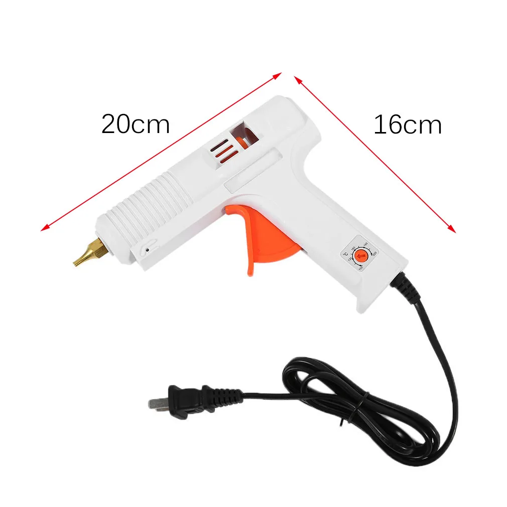 High Power 120W Hot Melt Glue Gun Industrial Mini Guns Electric Glue Gun 100-220 Degrees Adjustable Temperature Glue Gun US Plug
High Power 120W Hot Melt Glue Gun Industrial Mini Guns Electric Glue Gun 100-220 Degrees Adjustable Temperature Glue Gun US Plug