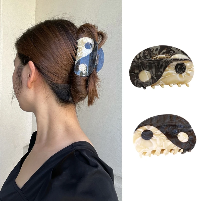 Acetate Hair Claw French Design Non Slip Hair Clip Semicircle Hair Barrettes Retro Ponytail Decor Fashion Hair Props
Acetate Hair Claw French Design Non Slip Hair Clip Semicircle Hair Barrettes Retro Ponytail Decor Fashion Hair Props