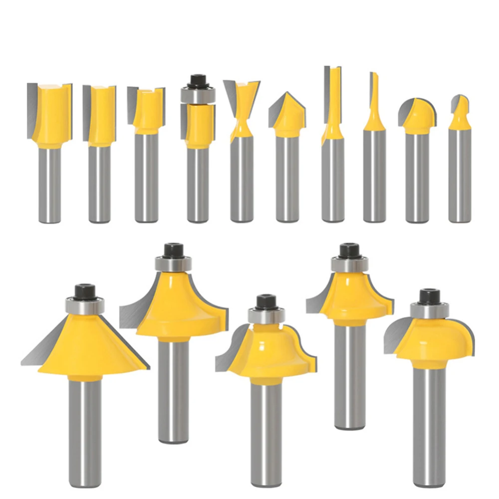 15 Pieces 1set Woodworking Tool 8 Cutter SetShank Carbide Router Cutter For Wood EngravingCutting Tools
15 Pieces 1set Woodworking Tool 8 Cutter SetShank Carbide Router Cutter For Wood EngravingCutting Tools