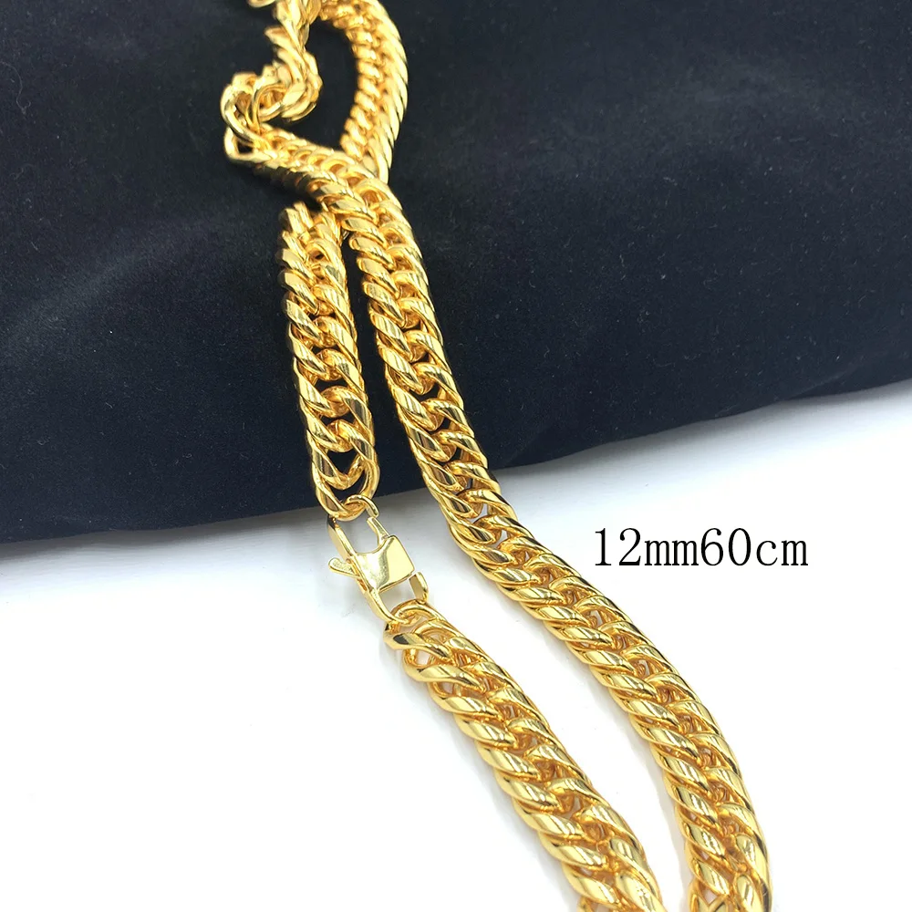 12MM Stainless Steel Cuban Link Chains Necklaces for Men Hip Hop Bracelet Jewelry Punk Big Long Chain Silver Color Necklace
12MM Stainless Steel Cuban Link Chains Necklaces for Men Hip Hop Bracelet Jewelry Punk Big Long Chain Silver Color Necklace