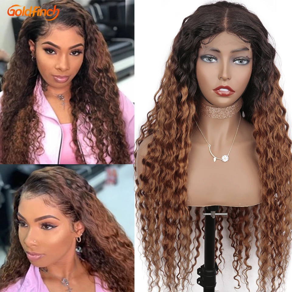 1b/30 Water Wave Ombre Human Hair Wig Closure Honey Blonde Human Hair Wigs Remy Malaysian WaterWave Ombre Wigs 30 150% Density
1b/30 Water Wave Ombre Human Hair Wig Closure Honey Blonde Human Hair Wigs Remy Malaysian WaterWave Ombre Wigs 30 150% Density
