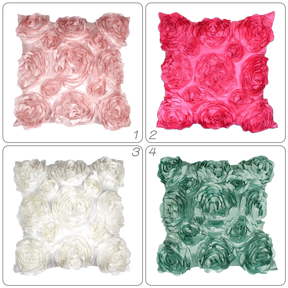 3D Roses Embroidered Cushion Cover Retro Art Rose Pillowcase Wedding Party Home Sofa Car Decor Pillow Case
3D Roses Embroidered Cushion Cover Retro Art Rose Pillowcase Wedding Party Home Sofa Car Decor Pillow Case
