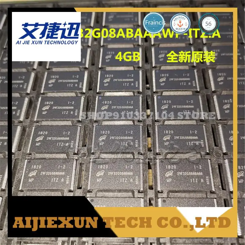 2 шт./лот MT29F32G08ABAAAWP-ITZ:A 4 Гб флэш-памяти IC CHIPS новые и оригинальные
2 шт./лот MT29F32G08ABAAAWP-ITZ:A 4 Гб флэш-памяти IC CHIPS новые и оригинальные