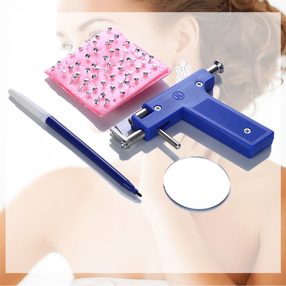 High-quality Painless Body Piercing Tool Ear Navel Nose Tongue Safe Piercing Tool Piercing 49 Pairs of Earrings Ear Plugs
High-quality Painless Body Piercing Tool Ear Navel Nose Tongue Safe Piercing Tool Piercing 49 Pairs of Earrings Ear Plugs