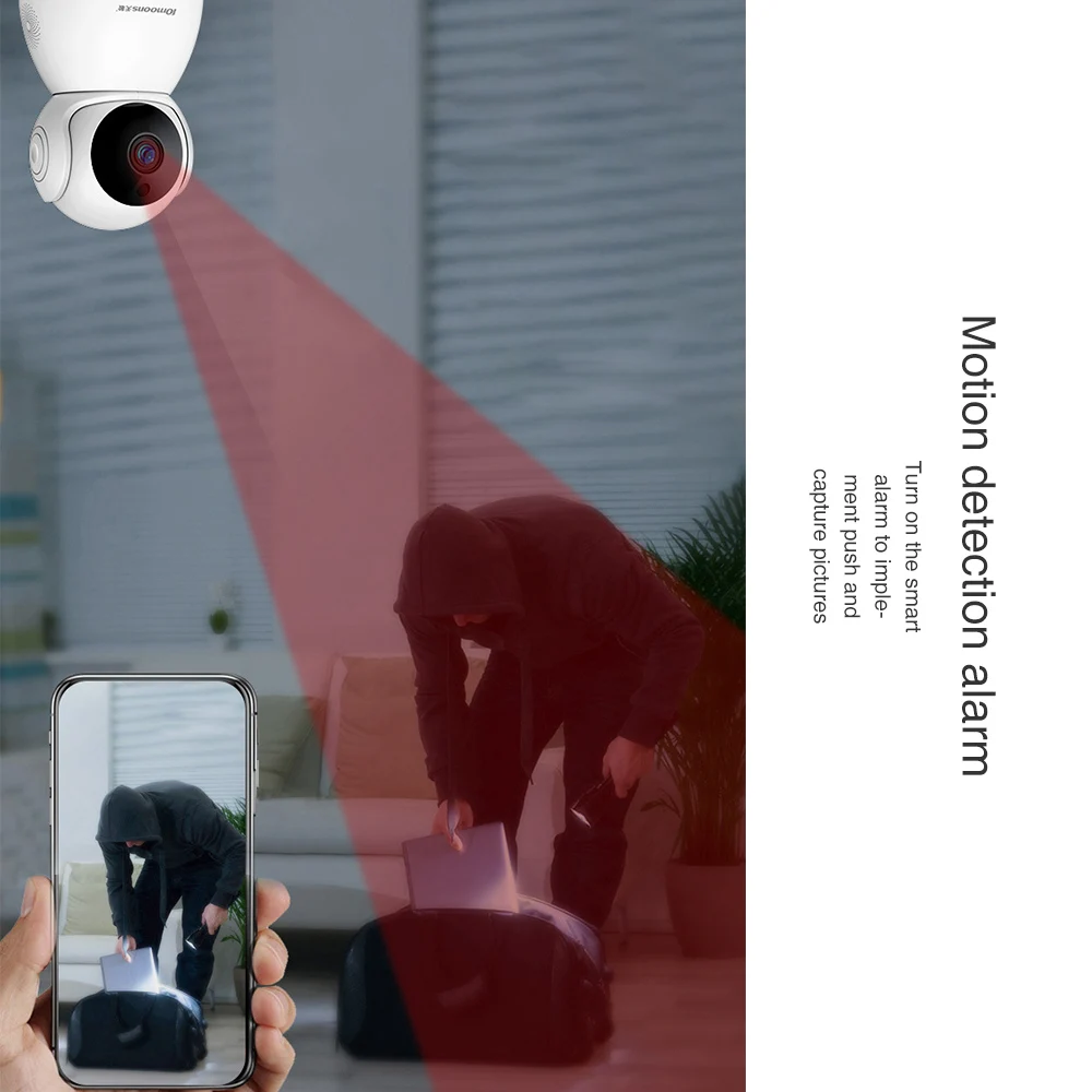 Wireless IP Camera 1080P Wifi Movetion Detection Infrared Smart Robot Camera Security CCTV Smart Home Security Webcam Camera
Wireless IP Camera 1080P Wifi Movetion Detection Infrared Smart Robot Camera Security CCTV Smart Home Security Webcam Camera