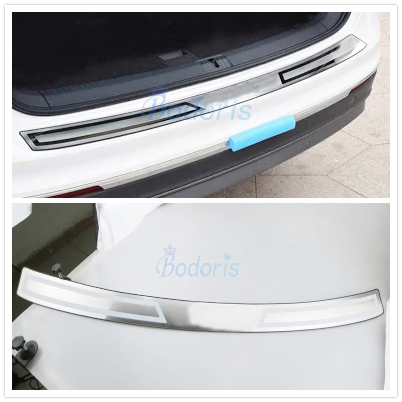 For Volkswagen VW Tiguan L 2017 2018 Rear Bumper Tail Gate Door Sill Trim #304 Stainless Steel Car Styling Accessories
For Volkswagen VW Tiguan L 2017 2018 Rear Bumper Tail Gate Door Sill Trim #304 Stainless Steel Car Styling Accessories