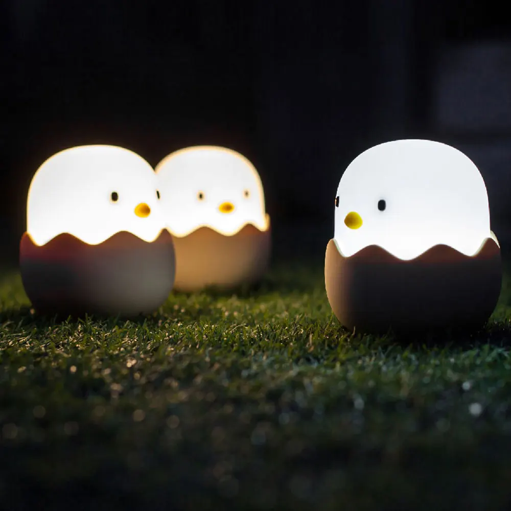 Led Children Night Light For Kids Soft Silicone USB Rechargeable with Touch Sensor Cute Creative Egg Shell Baby Night Lamp
Led Children Night Light For Kids Soft Silicone USB Rechargeable with Touch Sensor Cute Creative Egg Shell Baby Night Lamp