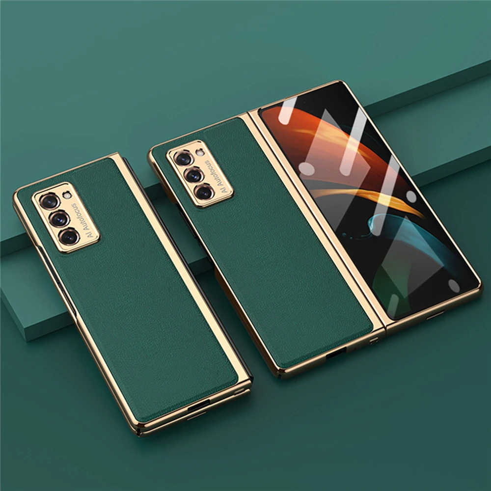 Ударопрочный чехол для телефона Samsung Galaxy Z Fold 2 Гальваническое стекло полная защита корпуса телефона
Ударопрочный чехол для телефона Samsung Galaxy Z Fold 2 Гальваническое стекло полная защита корпуса телефона