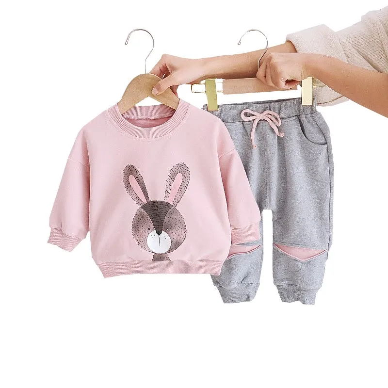 2PCS Toddler Girl Clothes Sets Cartoon Rabite Sweater + Long Pants Outfits For Kids Casual Cozy Spring Autumn Outwear 1-5Y A0197
2PCS Toddler Girl Clothes Sets Cartoon Rabite Sweater + Long Pants Outfits For Kids Casual Cozy Spring Autumn Outwear 1-5Y A0197