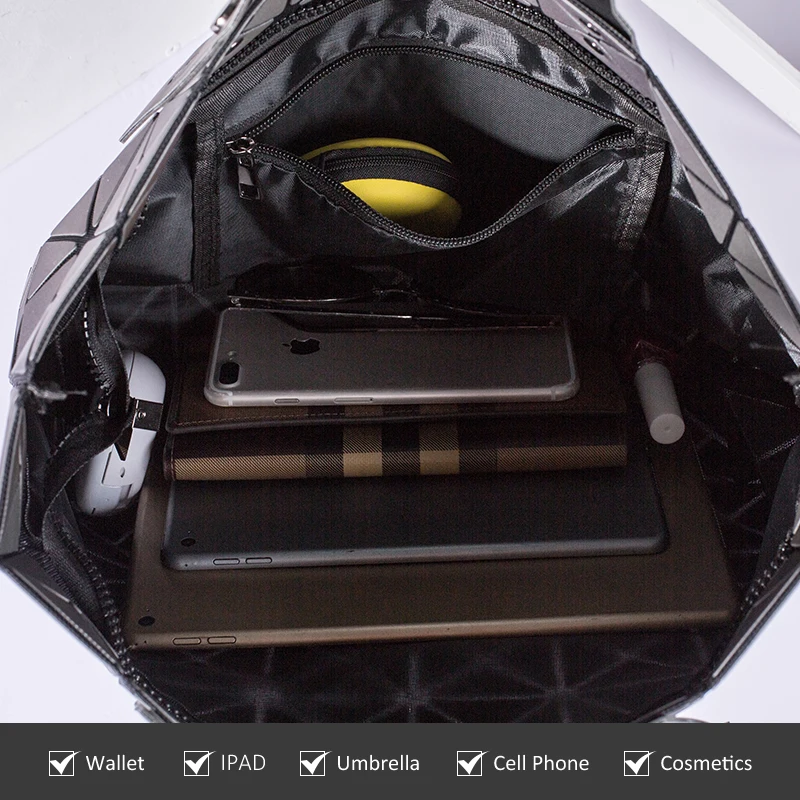 LOVEVOOK women shoulder bags large capacity foldable Totes female luxury handbags women bags designer geometric luminous bag
LOVEVOOK women shoulder bags large capacity foldable Totes female luxury handbags women bags designer geometric luminous bag