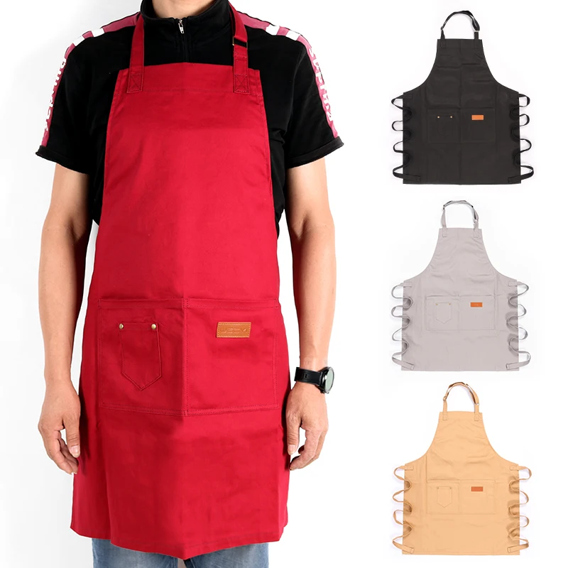 WEEYI Hanging Neck Adult Apron Adjustable Hotel Restaurant Chef Waiter apron Kitchen Cooking Aprons w/2 Pockets
WEEYI Hanging Neck Adult Apron Adjustable Hotel Restaurant Chef Waiter apron Kitchen Cooking Aprons w/2 Pockets