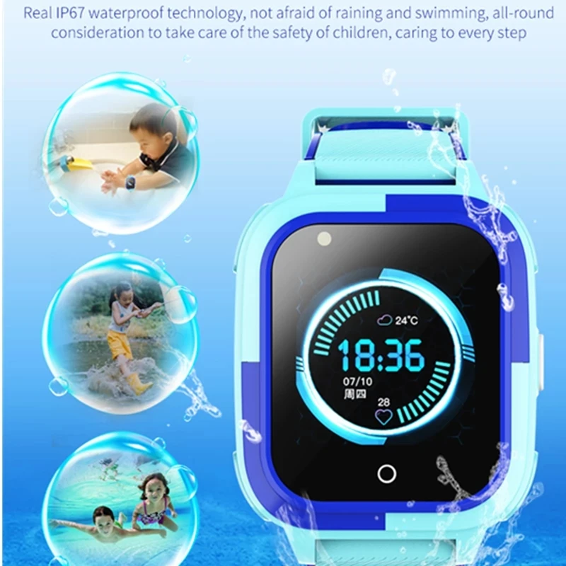 Smart Watch Kids 4G Network GPS Tracker Watch Waterproof Video Call Remote Listening Large Battery for Kids Android Watch Clock
Smart Watch Kids 4G Network GPS Tracker Watch Waterproof Video Call Remote Listening Large Battery for Kids Android Watch Clock