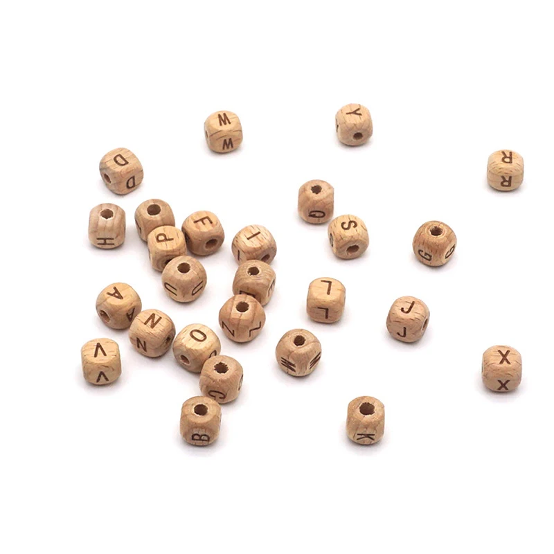 10/50Pcs Square Alphabet Beads Natural Beech Wooden Letter Beads For Jewelry Toys Making DIY Baby Necklace Wood Teether 12MM
10/50Pcs Square Alphabet Beads Natural Beech Wooden Letter Beads For Jewelry Toys Making DIY Baby Necklace Wood Teether 12MM