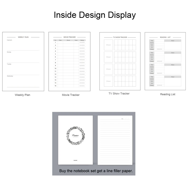 Fromthenon Floral Schedule Book Personal Diary Notebook Stationery Set Gift Kit A5 Leather Planner Agenda Office Supplies
Fromthenon Floral Schedule Book Personal Diary Notebook Stationery Set Gift Kit A5 Leather Planner Agenda Office Supplies