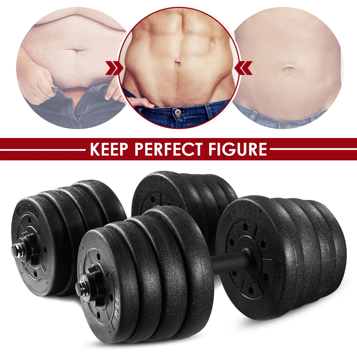 30kg Weight Dumbbell Set mancuernas Pesas With Connecting Rod Can Be Use As Barbell for Men Eco-friendly Detachable Equipment
30kg Weight Dumbbell Set mancuernas Pesas With Connecting Rod Can Be Use As Barbell for Men Eco-friendly Detachable Equipment