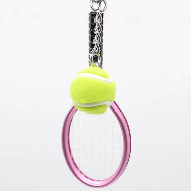 Imitating Tennis Racket Keychain Creative Fashion Bag Pendant Key Chain Sports Promotion Gift Tennis Racket Keyring
Imitating Tennis Racket Keychain Creative Fashion Bag Pendant Key Chain Sports Promotion Gift Tennis Racket Keyring