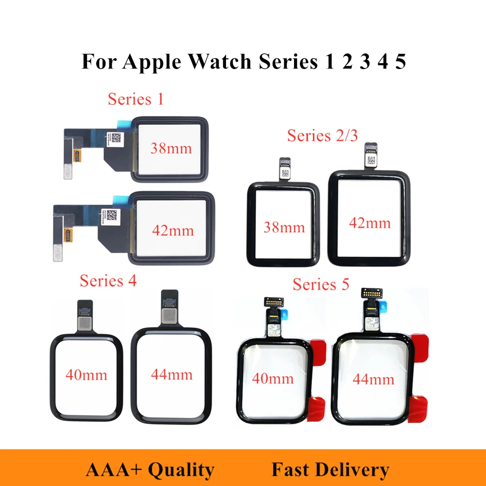 100% протестированное Новое Сенсорное стекло для Apple Watch серии 38 мм 40 42 44 Iwatch 1 2 3 4 5